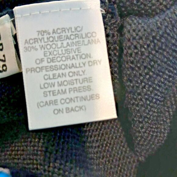 Susan Bristol XL Black Retro Vintage Vest with Bow & Button at Bottom. - Picture 5 of 10